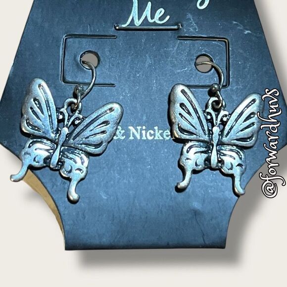 Bundle Sale 3 for $15 | Accessorize Me Butterfly Earrings - Picture 3 of 6